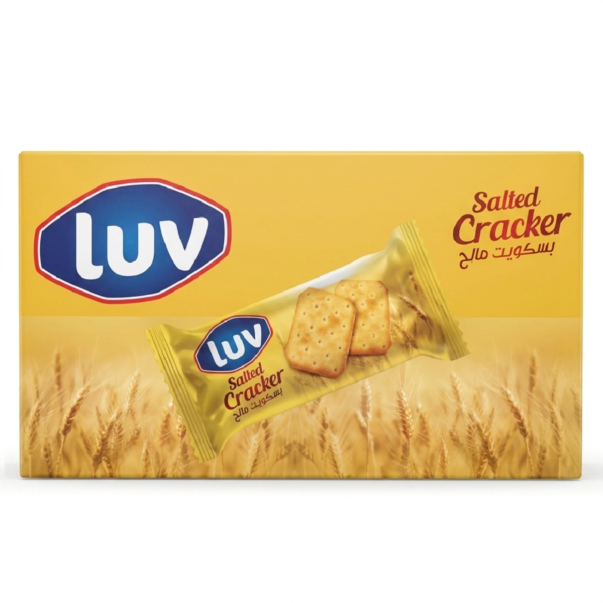 Luv Salted Cracker Biscuits 12x30g