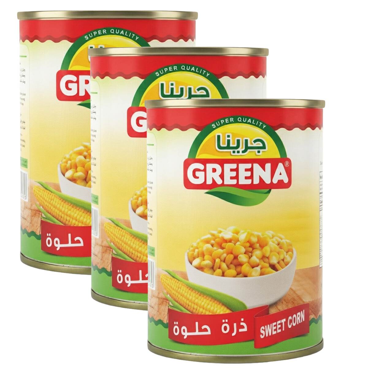 Greena Canned Sweet Corn 3 x 400g