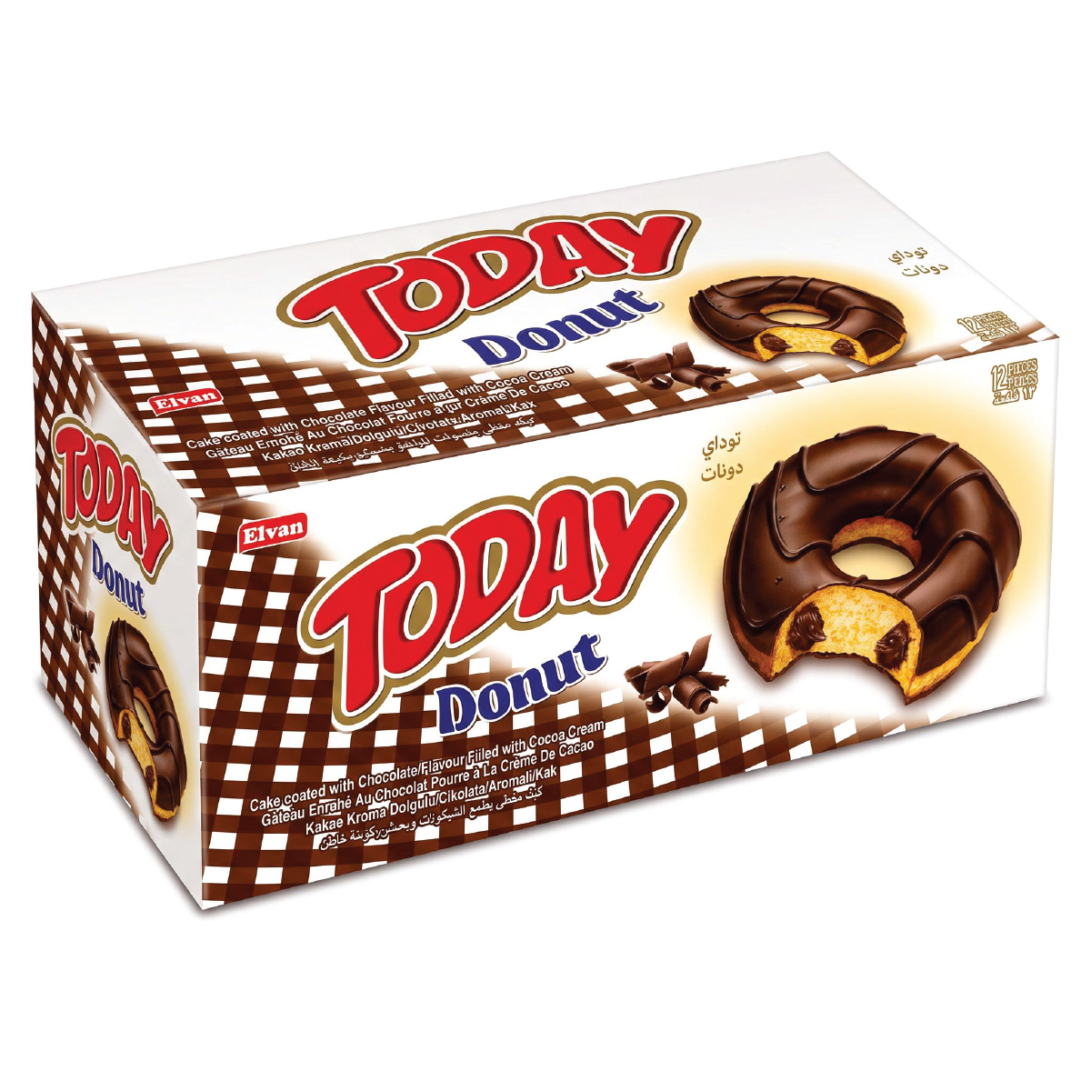 Elvan Today Chocolate Donut 40g