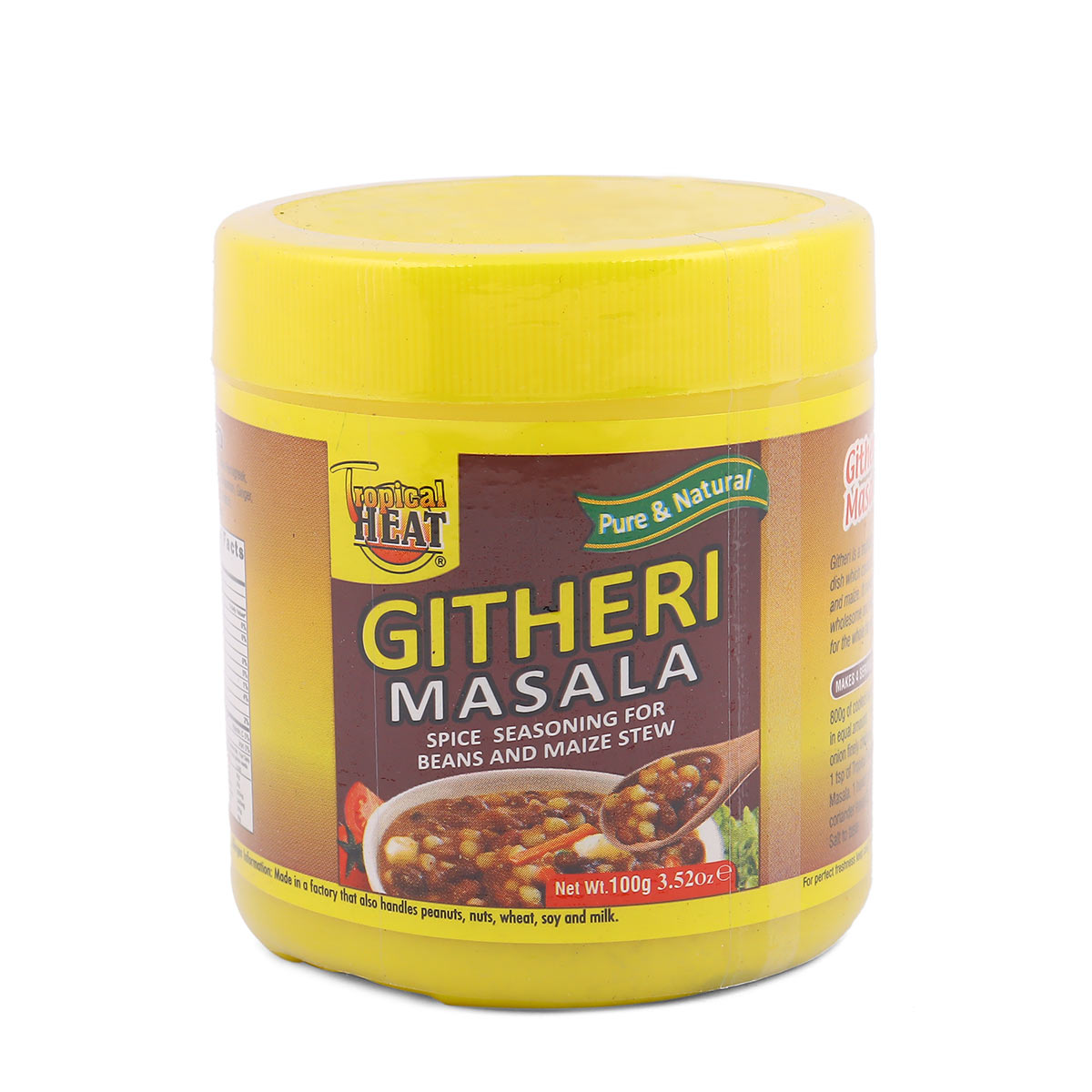 Tropical Heat Githeri Masala Spice Seasoning 100g