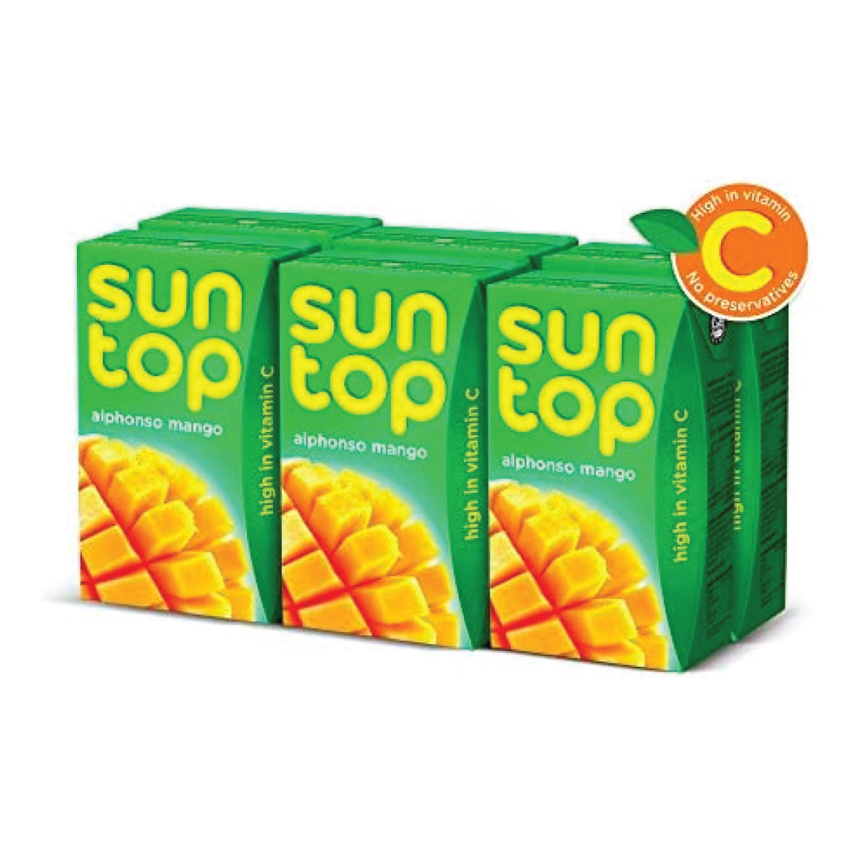 Suntop Alphonso Mango Juice 6x250ml Assorted