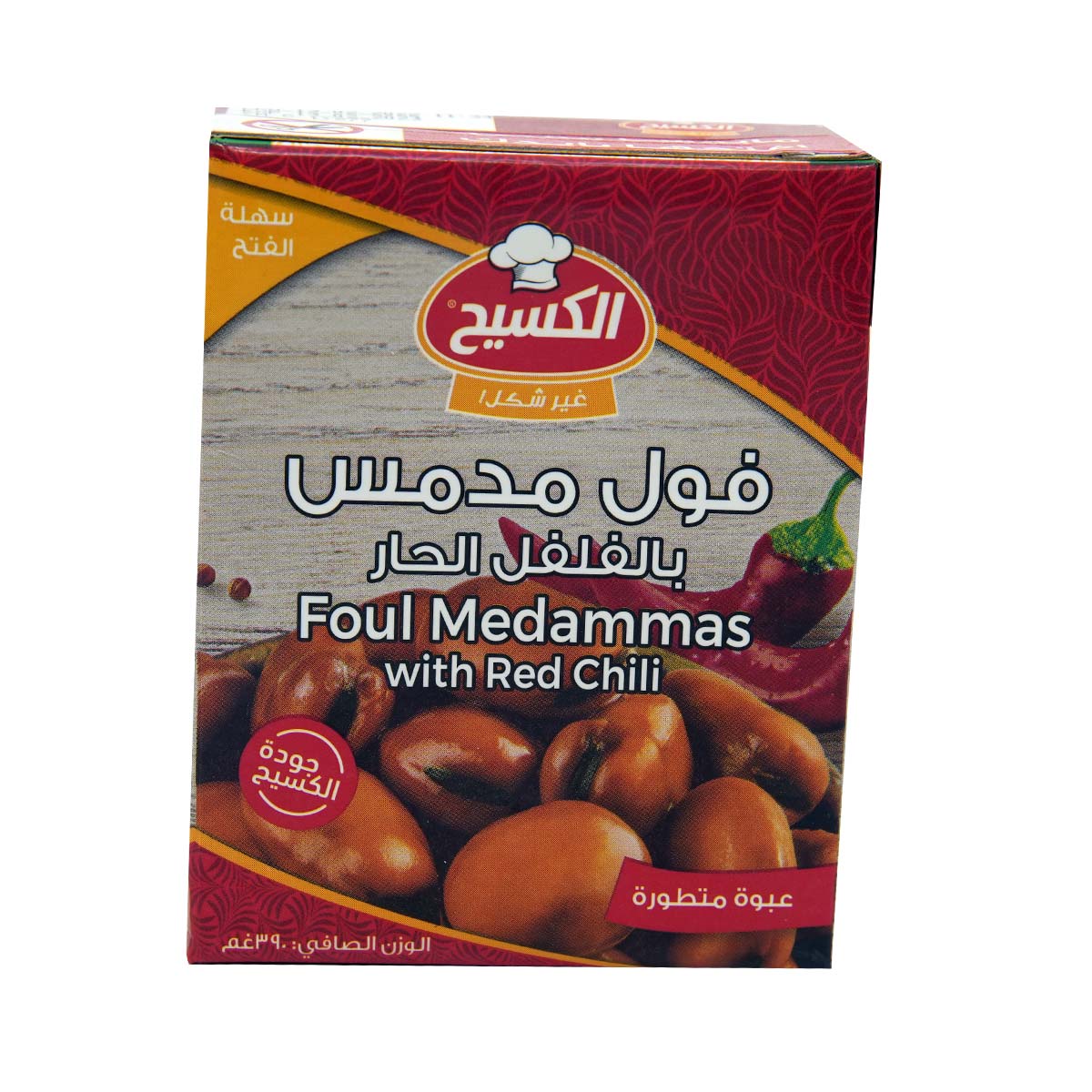 Kaisih Foul Medammas Chilli Beans 390gm