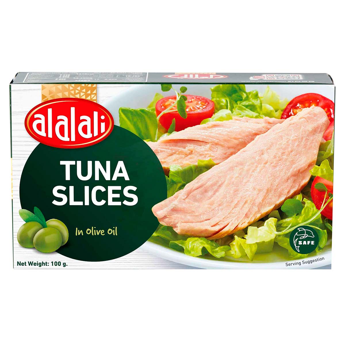 Al Alali Canned Tuna Slices In Olive Oil 100g
