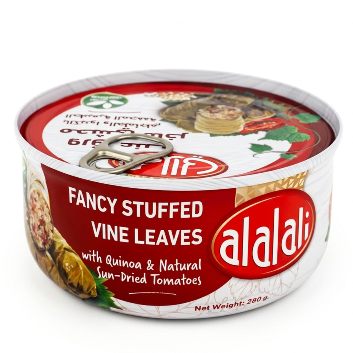 Alalali Fancy Canned Stuffed Vine Leaves 280g
