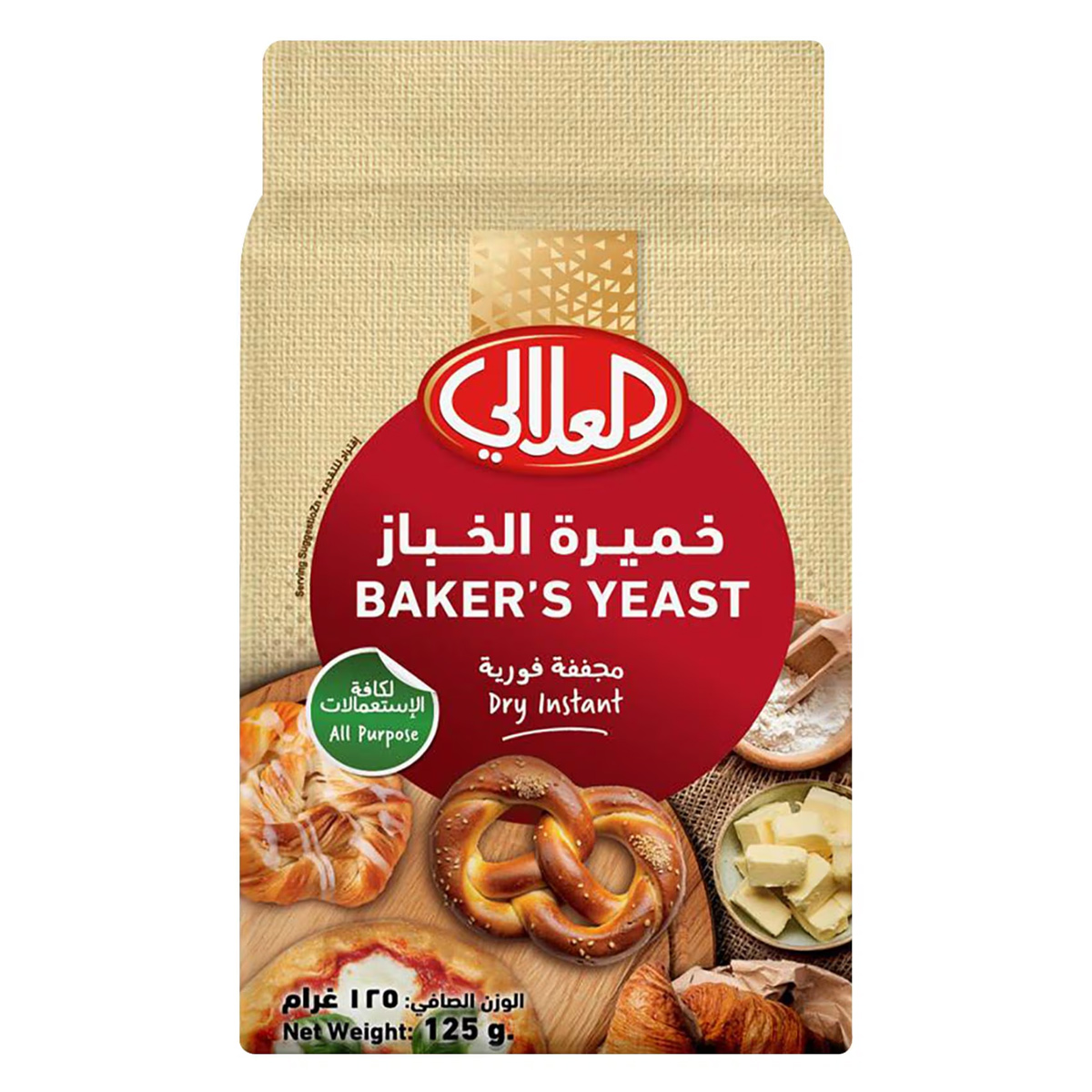 Al Alali Dry Instant Baker's Yeast 125g