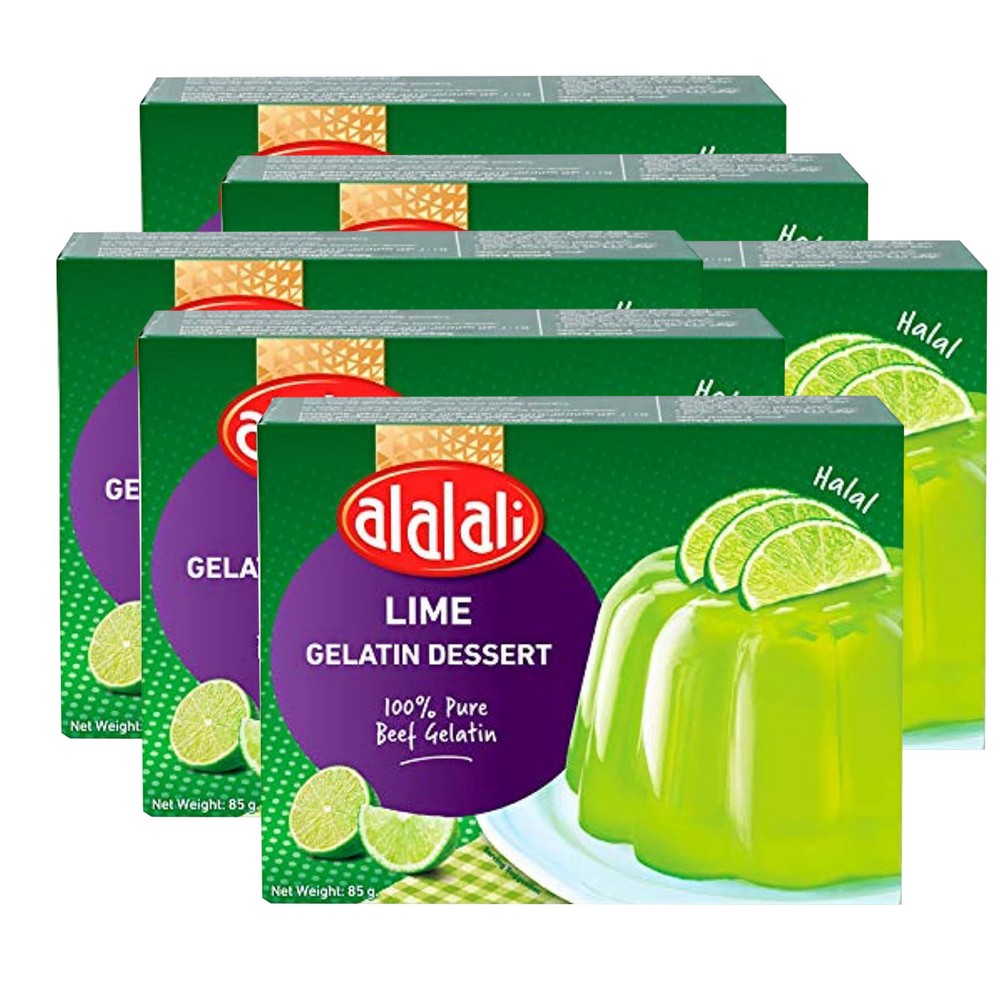 العلالية حلوى جيلاتين الليمون 6x80 جرام