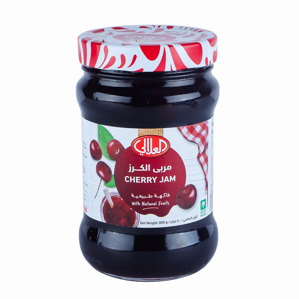 Al Alali Cherry Jam With Natural Fruits 800g