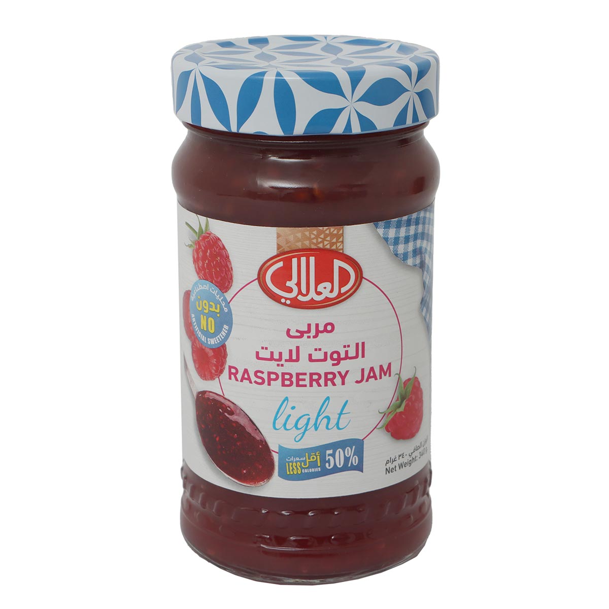 Al Alali Light Jam Raspberry 340g