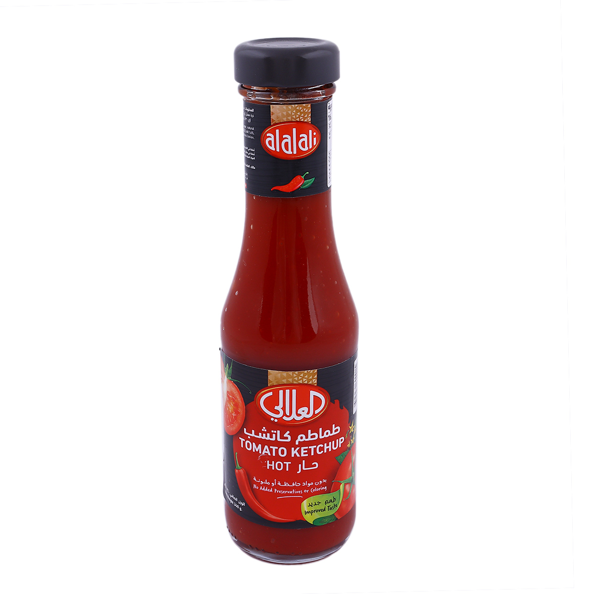 Al Alali Hot Ketchup Glass 340g