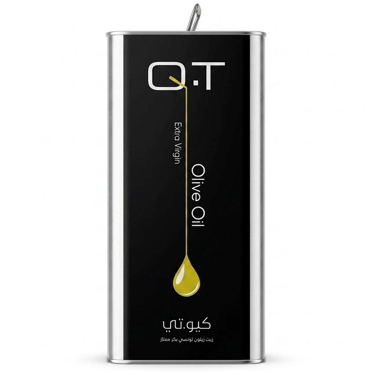 Q.T Extra Virgin Olive Oil In Tin 5L