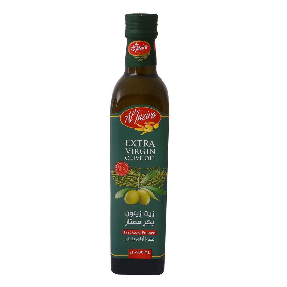 Al Jazra Ext Vir Oliv Oil 500M