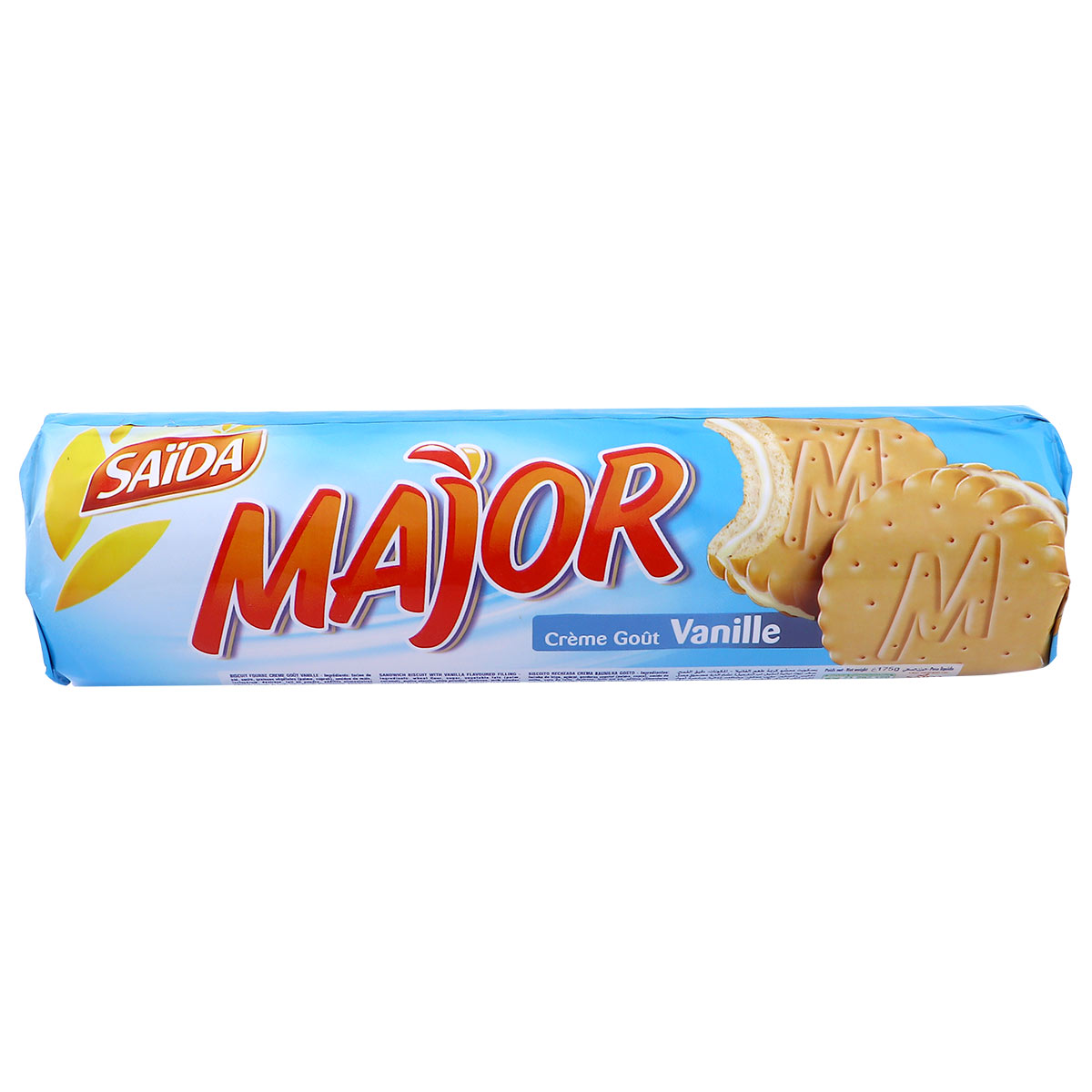 Saida Major Vanilla Biscuit 170g
