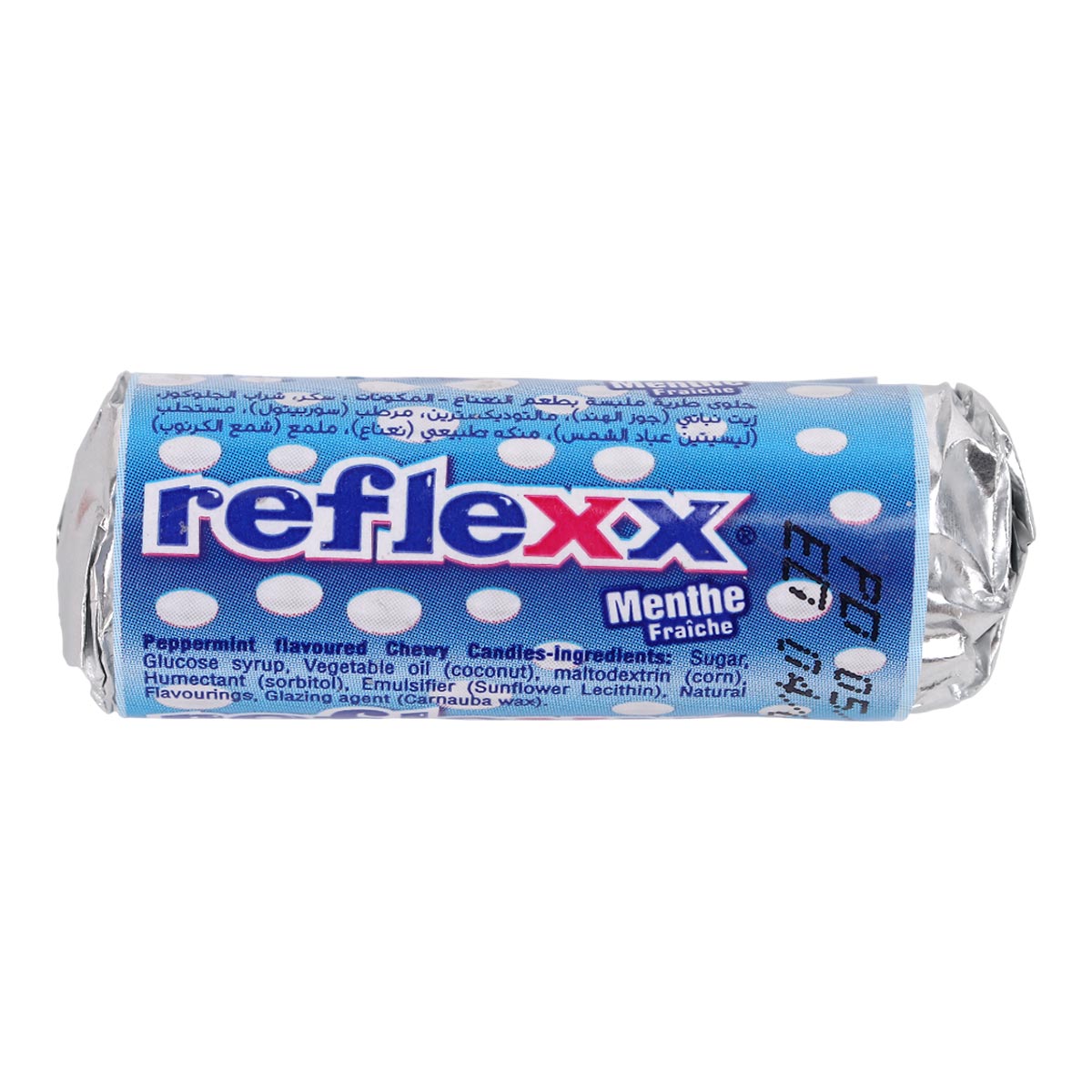Reflexx Chewy Roll Mint Candy 13g