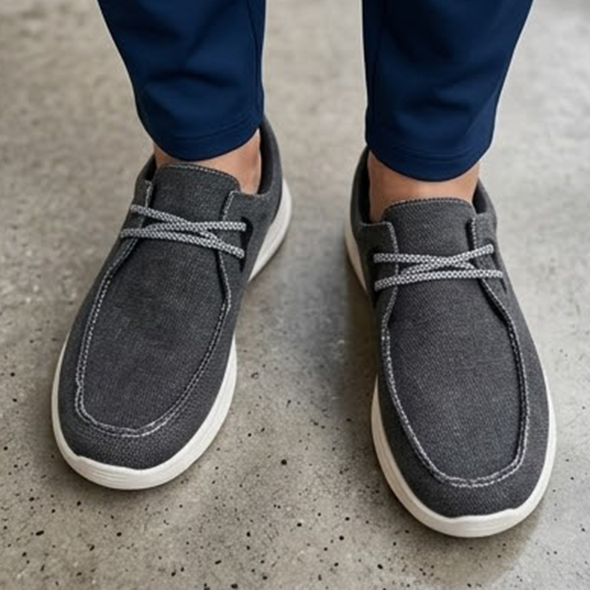 راحة رجالية بدون رباط أسود | رجال | أحذية رجالية | Men Casuals راحة رجالية بدون رباط أسود | رجال | أحذية رجالية | Men Casuals