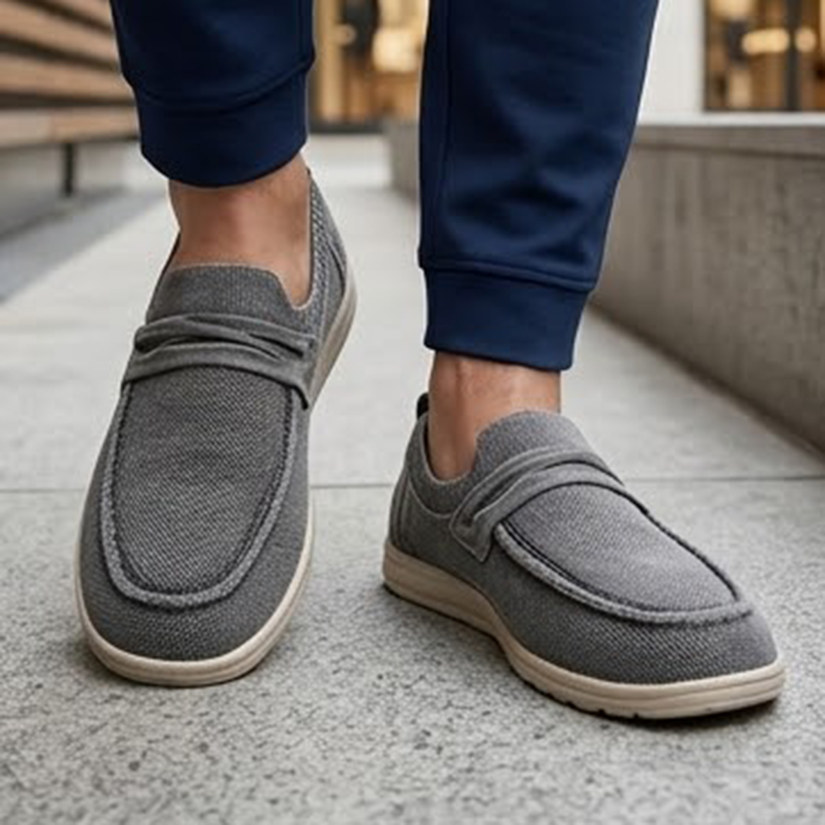 حذاء رجالي بدون كعب من الجلد المدبوغ سادة | رجال | أحذية رجالية | Men Casuals حذاء رجالي بدون كعب من الجلد المدبوغ سادة | رجال | أحذية رجالية | Men Casuals