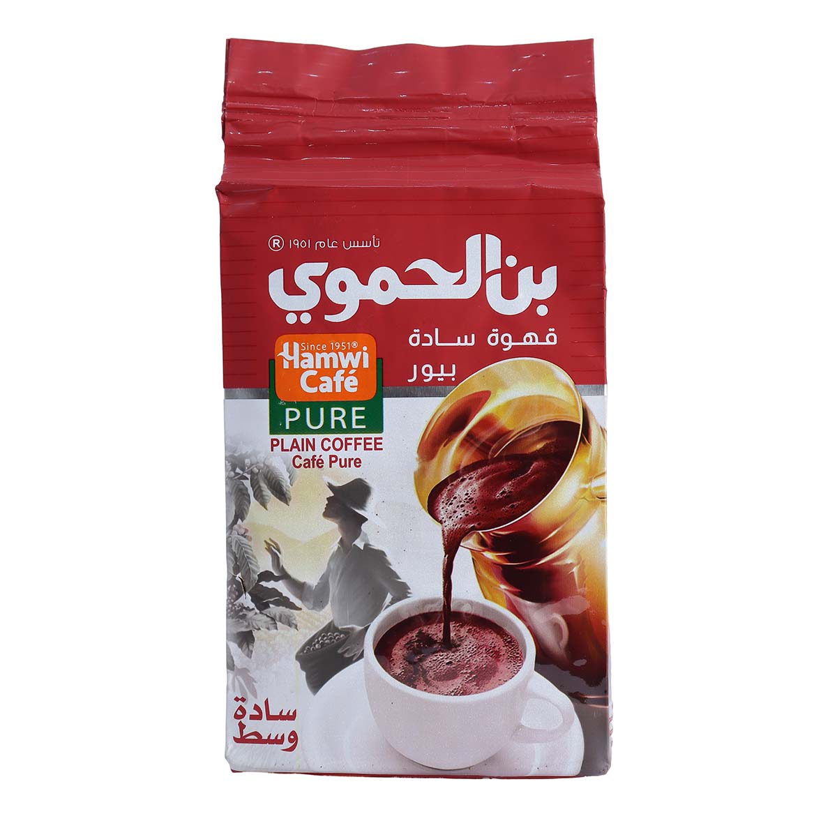قهوة حمويّ سادة 180 غرام