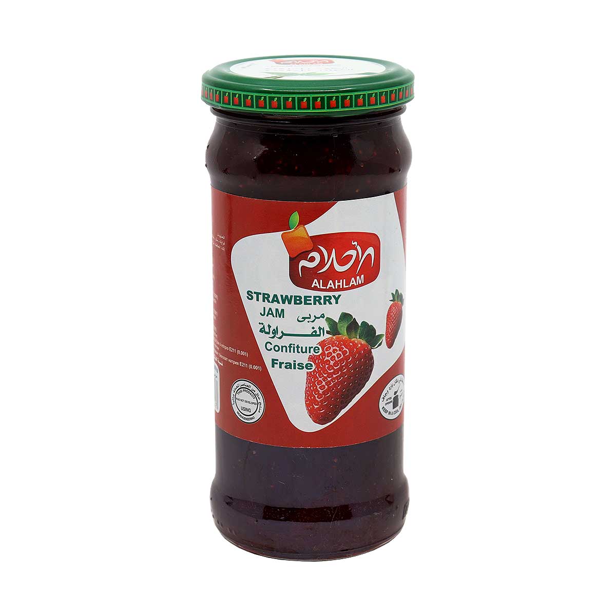 Al Ahlam Jam Straw 450 gm