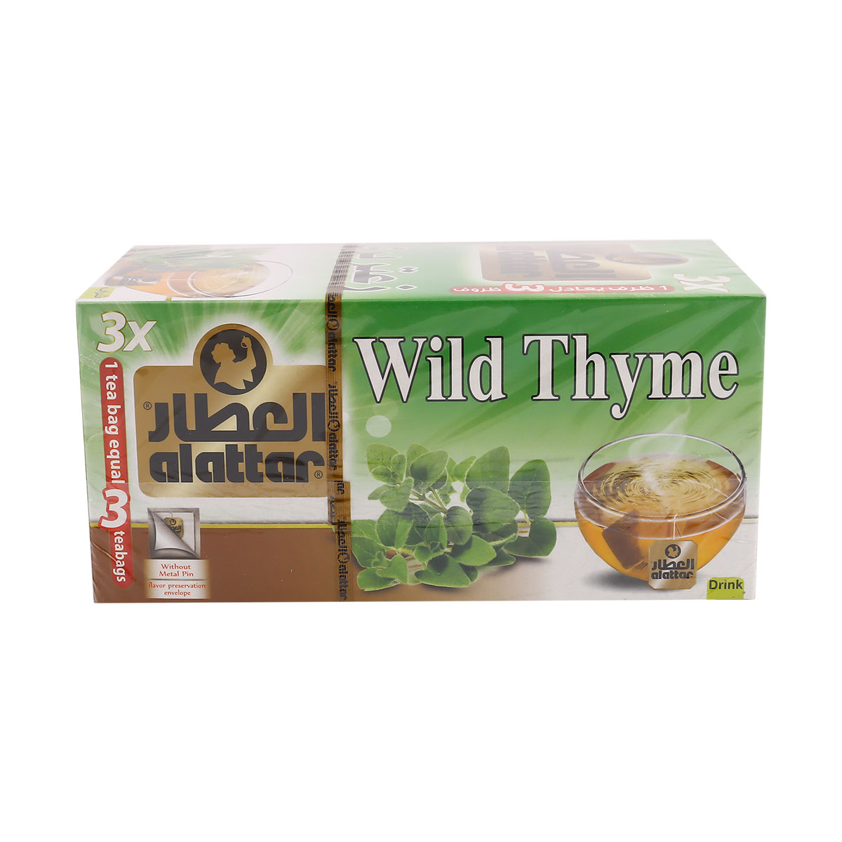 Al Attar Wild Thyme Tea Bag 25 Pieces Pack