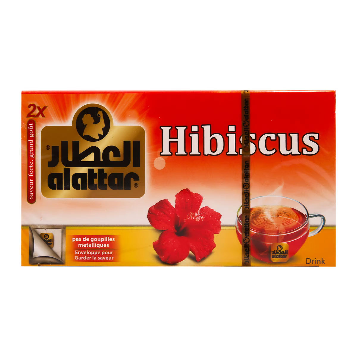 Al Attar Hibiscus 25 Tea Bags