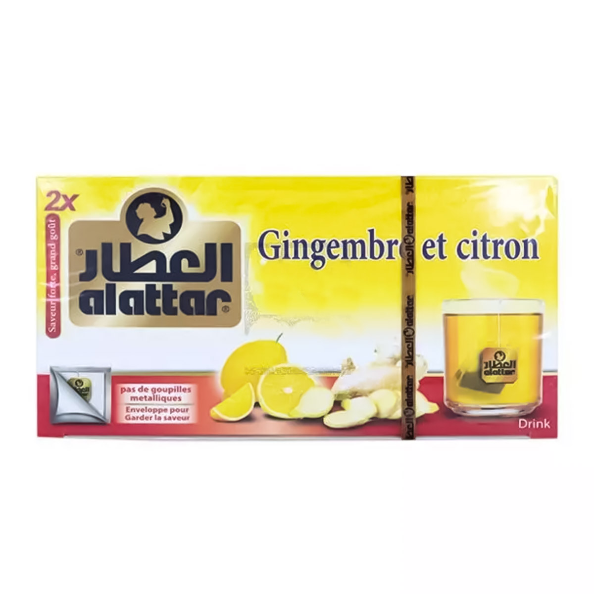 Al Attar Ginger & Lemon Tea 37.5g