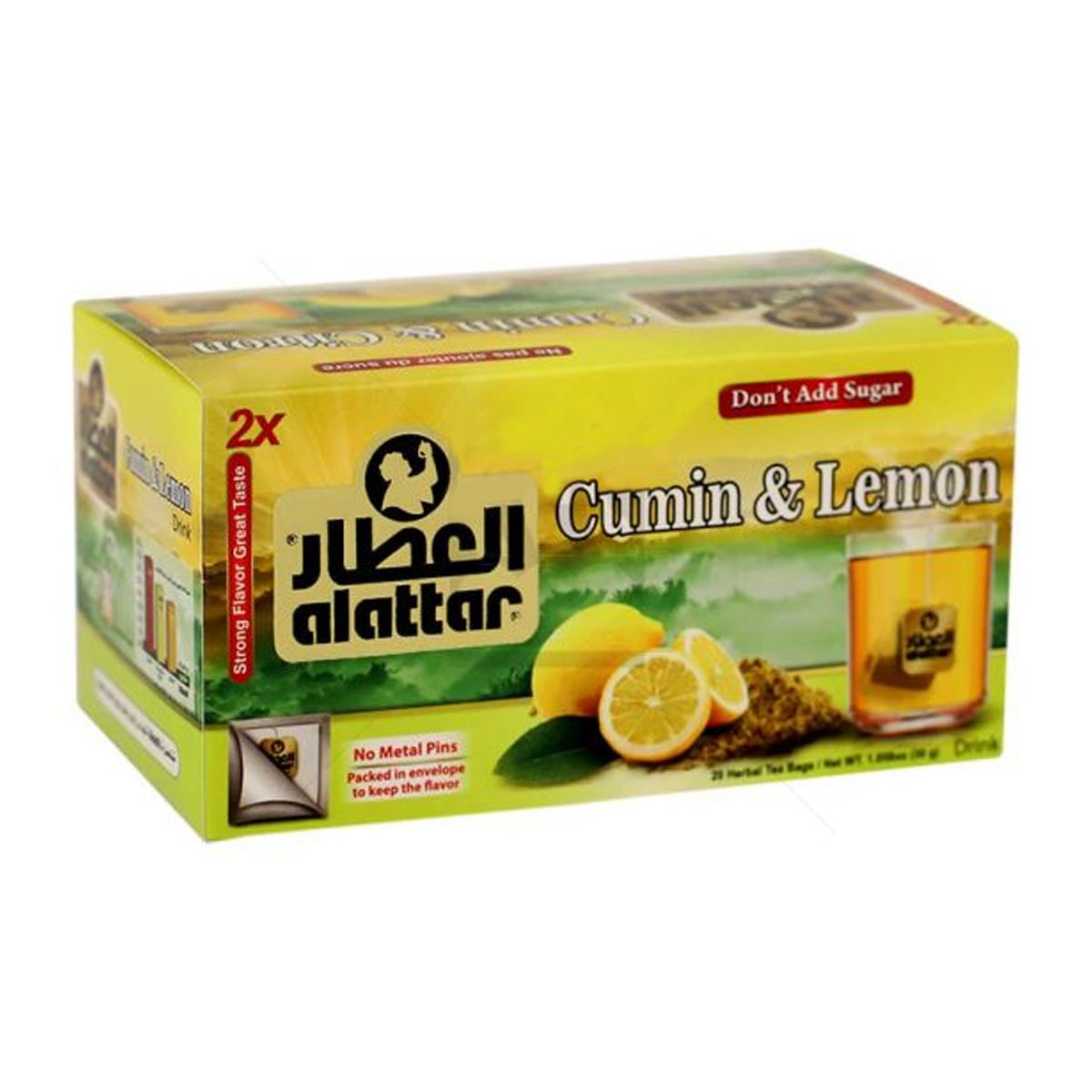 Al Attar Cumin & Lemon Herbal Tea 37.5g