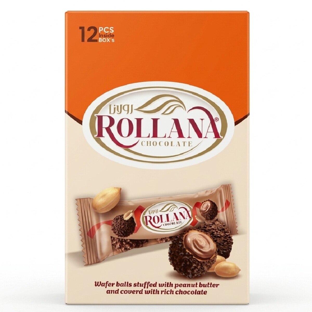 Rollana Milk Chocolate & Peanut 30g
