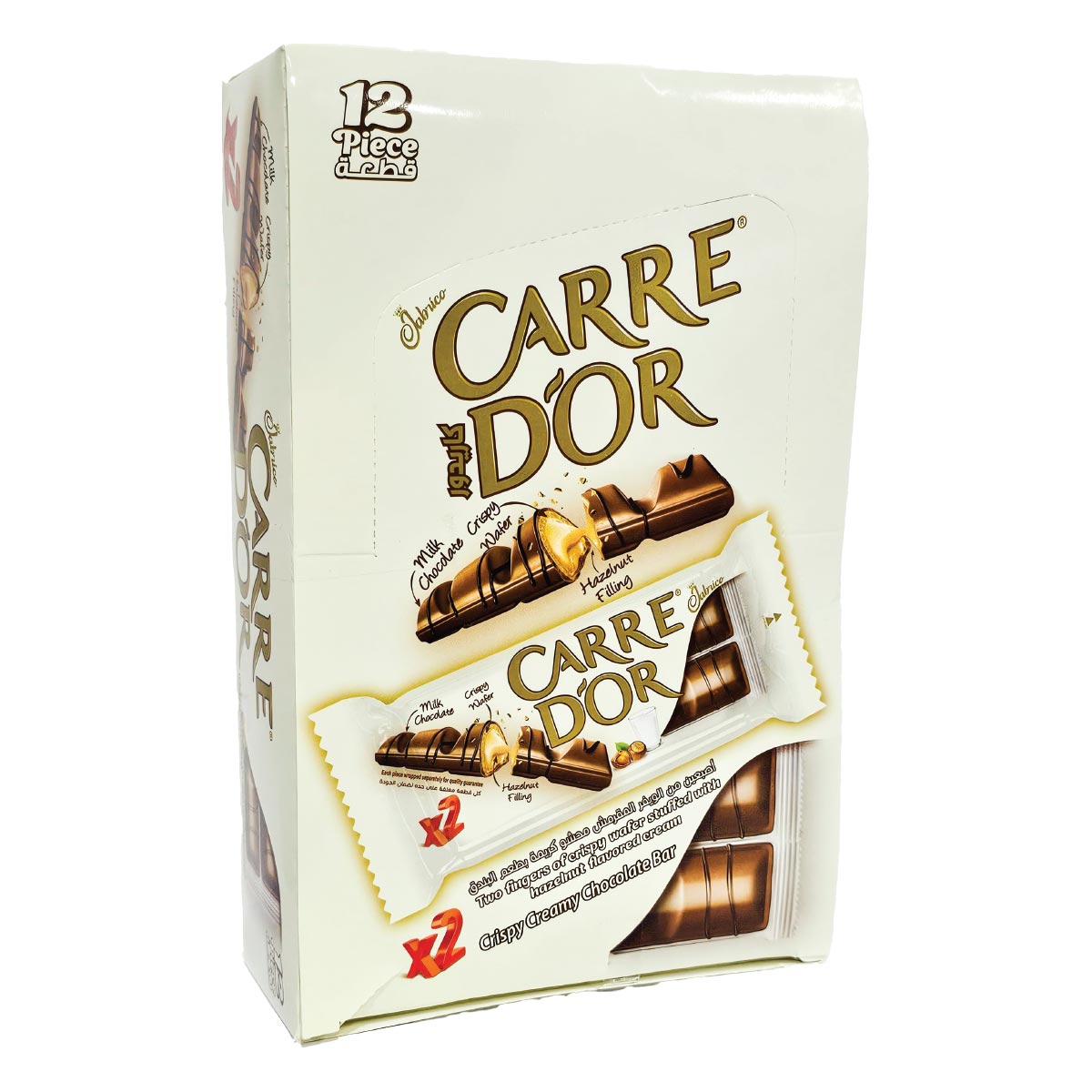 Carredor Wafer Stuffed Hazelnut Cream 12 x 35g | Snacks & Candy | Biscuits | Wafers Carredor Wafer Stuffed Hazelnut Cream 12 x 35g | Snacks & Candy | Biscuits | Wafers
