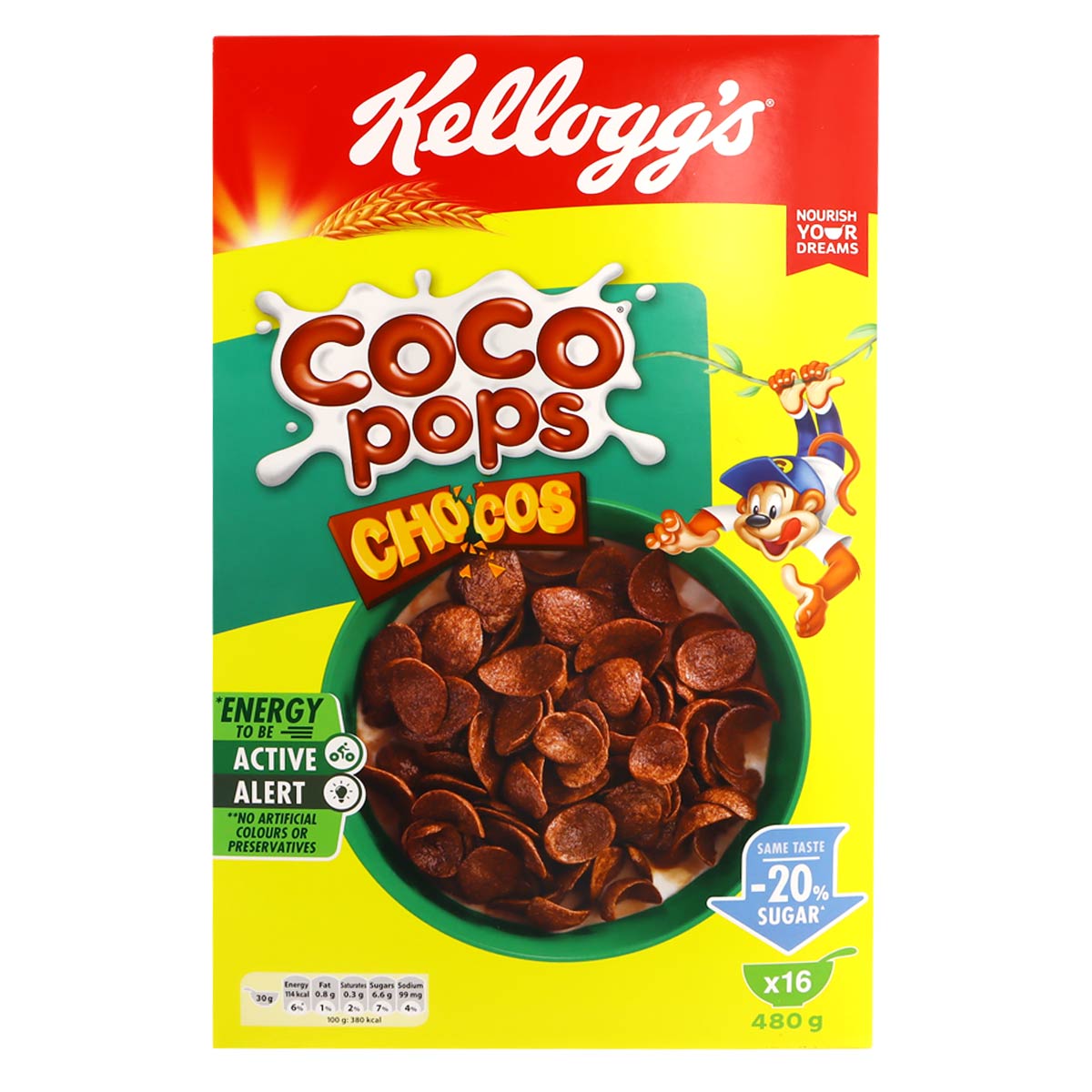 Kellogg's Coco Pops Chocos 480g