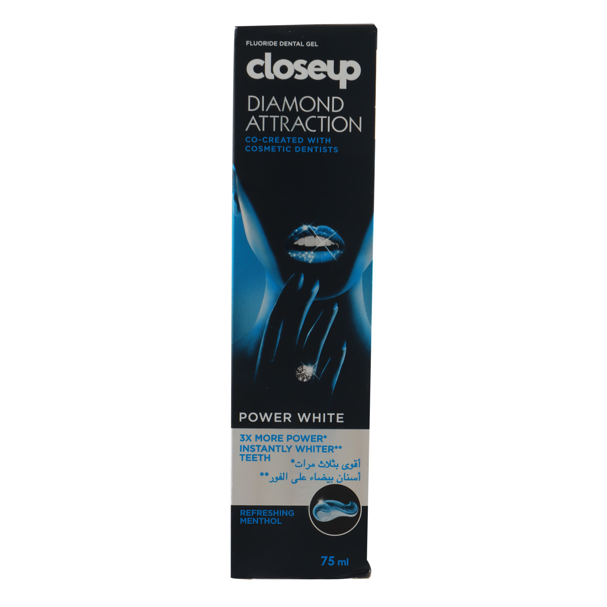 Closeup Diamond Attraction Power White Toothpaste 75ml