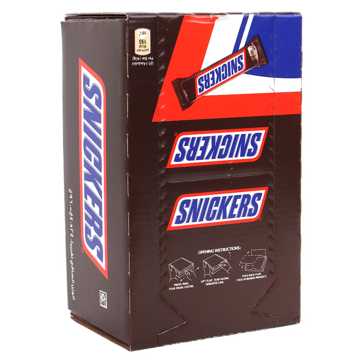 Snickers Chocolate Bar 24x40g
