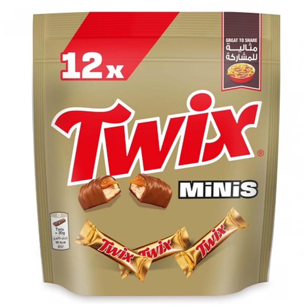 Twix Mini Chocolate 12x240g