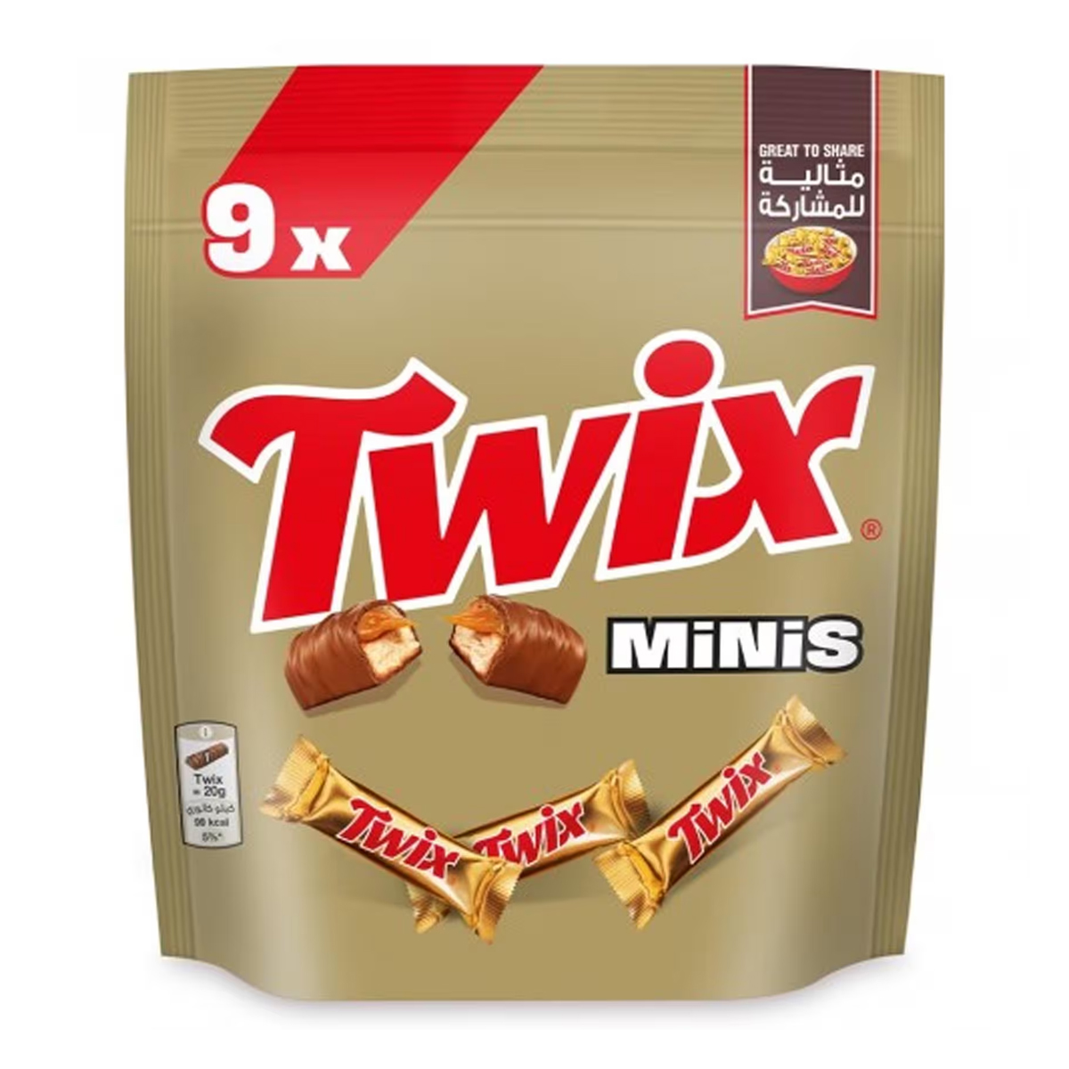 Twix Minis Chocolate180g
