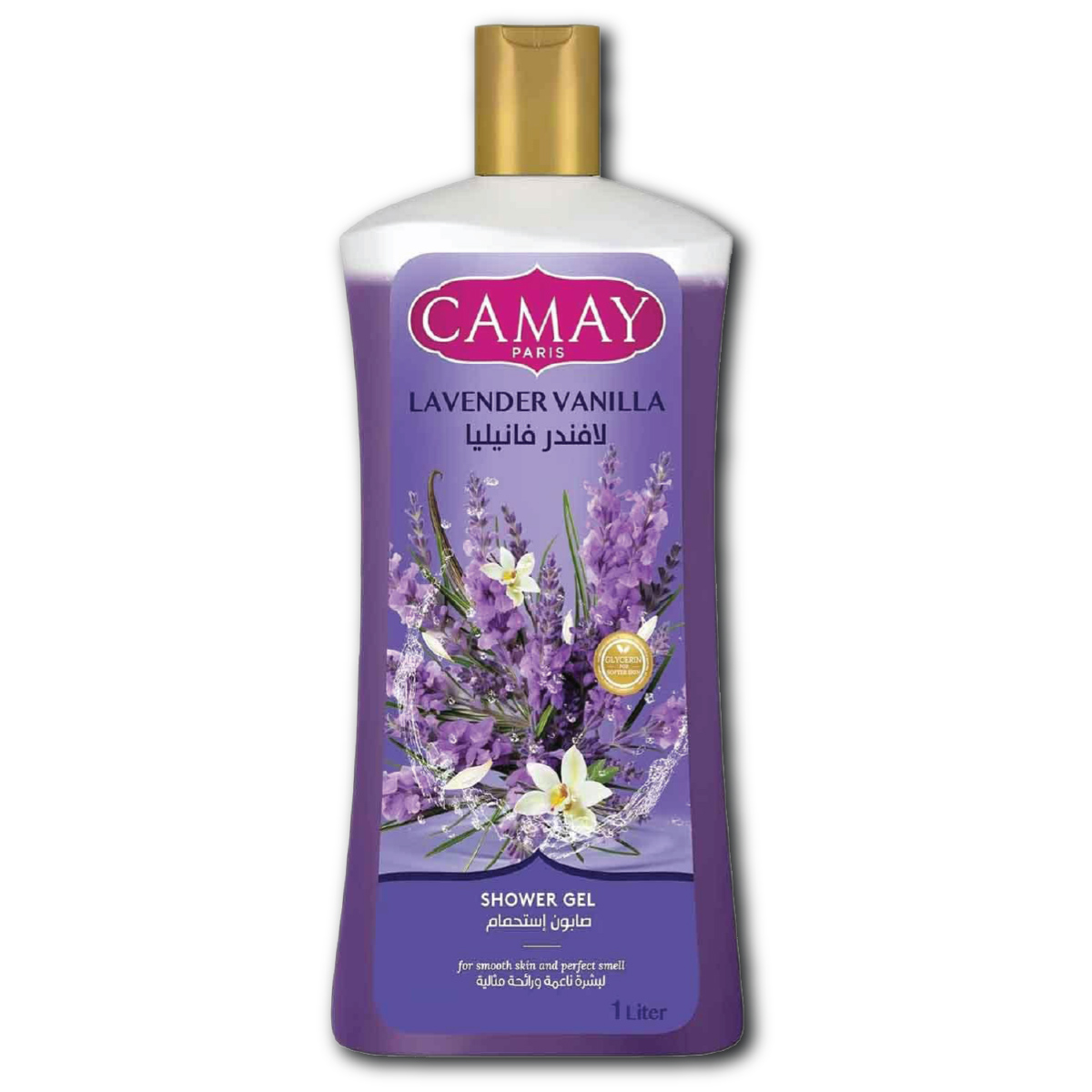 Camay Shower Gel Lavender Vanilla 1L