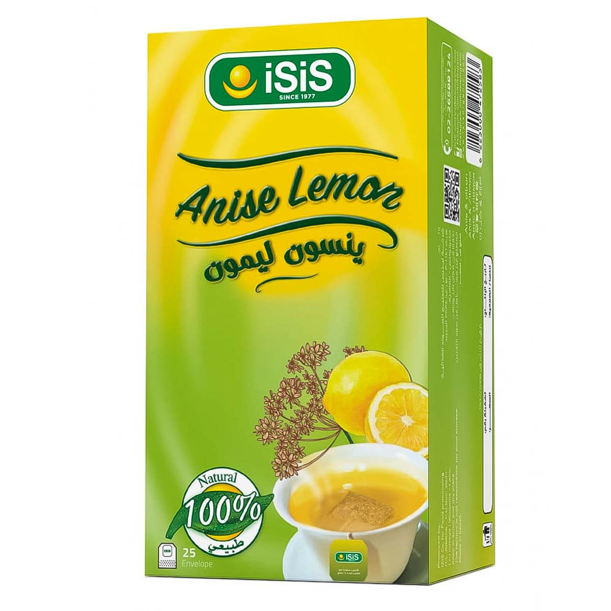 Isis Anise Lemon Tea 25 Envelop Pack