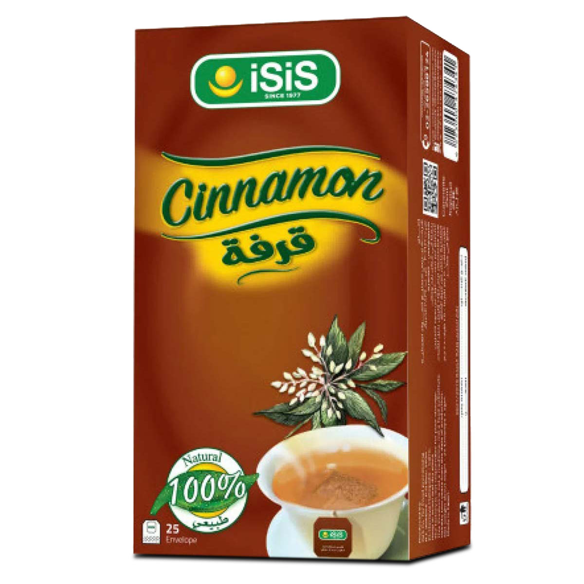 Isis Cinnamon Tea 25 Envelop Box