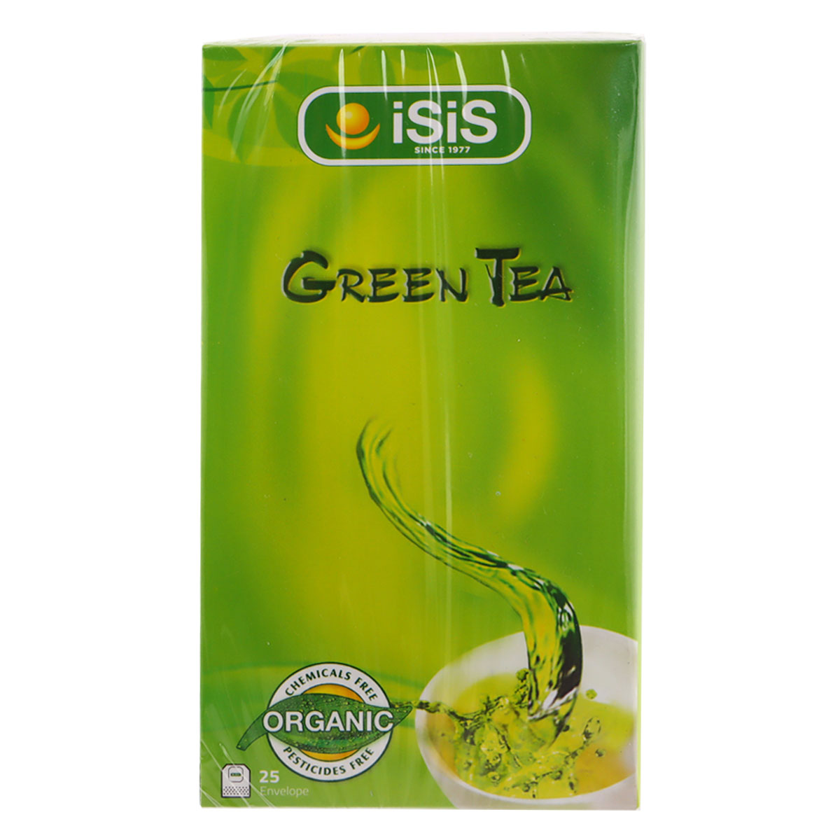 Isis Green Tea 25 Envelopes 50g