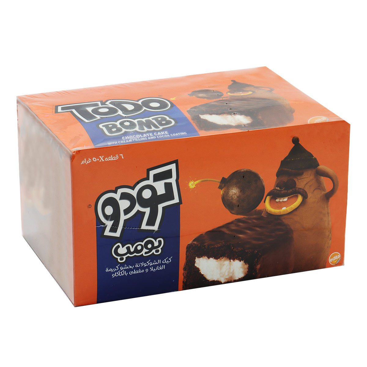 Todo Bomb Chocolate Cake 6x50g