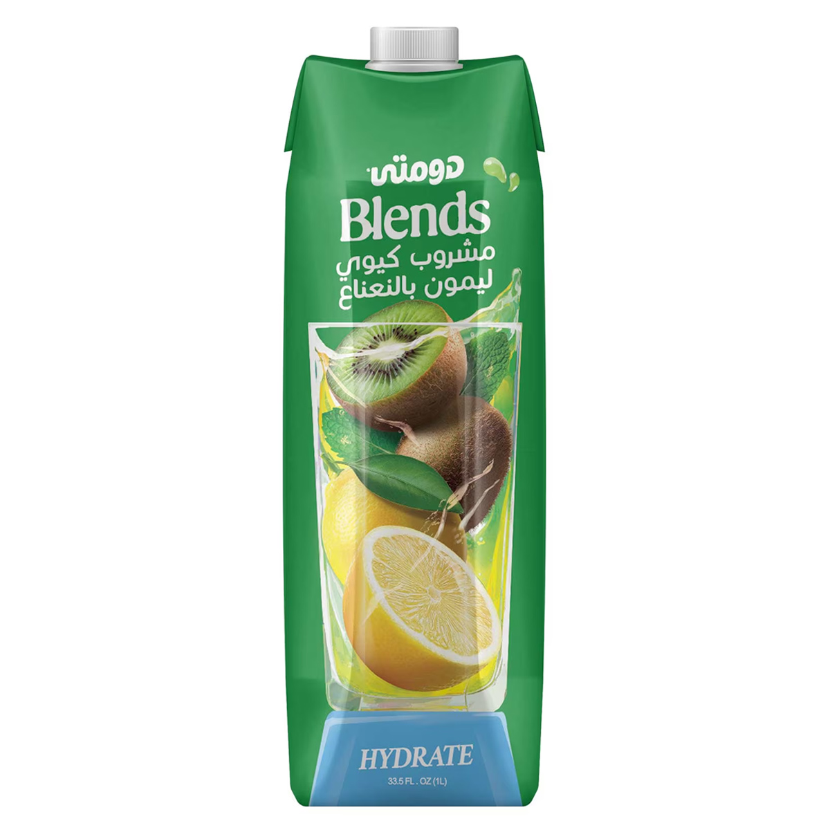 Domty Blends Kiwi Lemon Mint Tetra Juice 1L