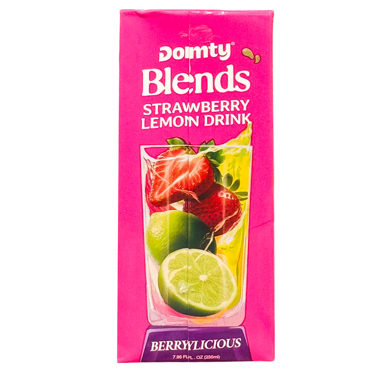 Domty Strawberry Lemon Drink 235ml