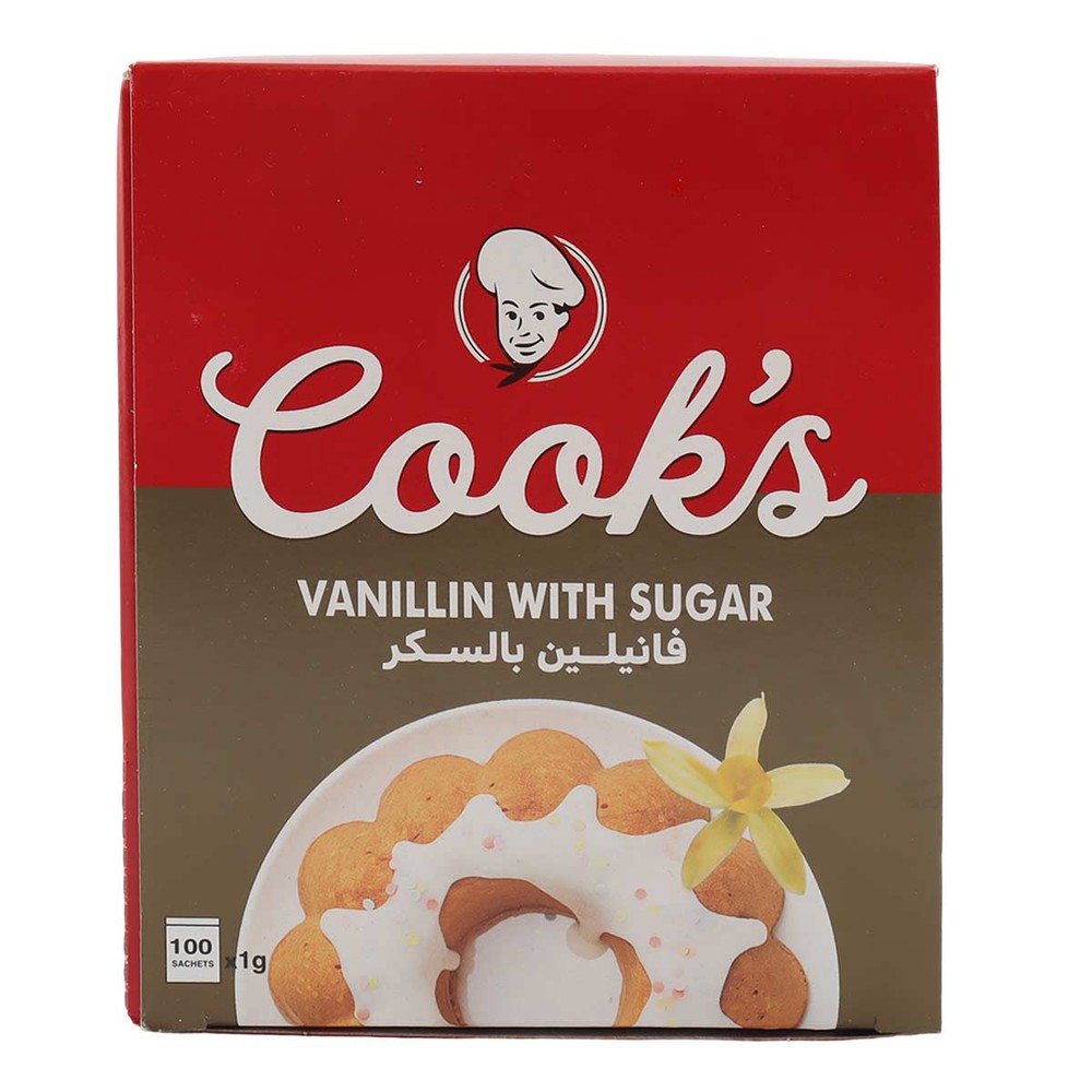 Cooks Vanilla with Sugar 100g