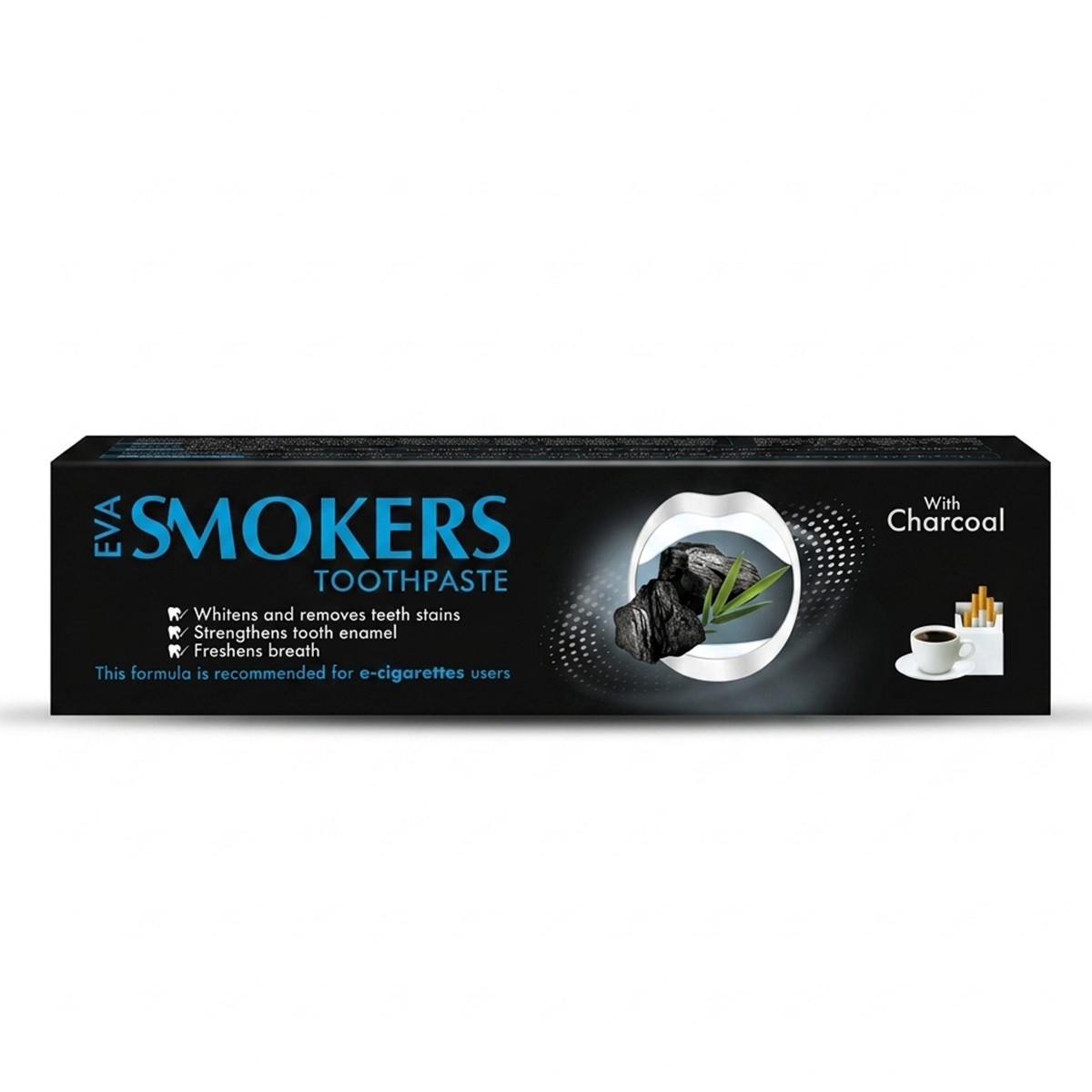 EVA Smokers Toothpaste with Charcoal 100g