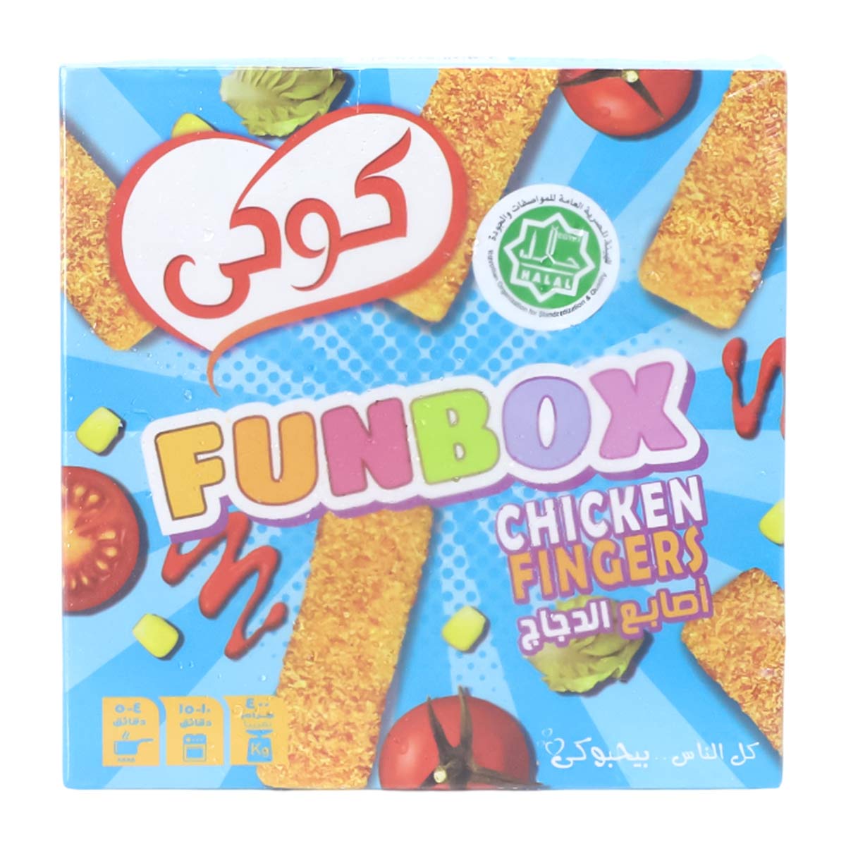 Koki Fun Box Chicken Fingers 400g