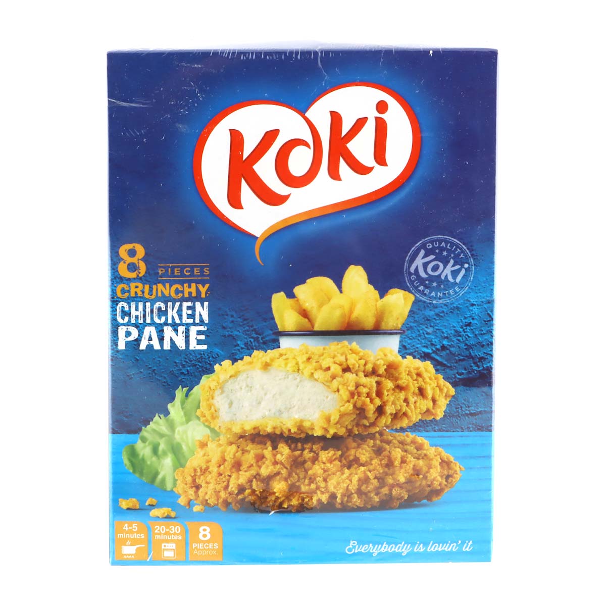 Koki 8 Pieces Crunchy Chicken Pane 400g