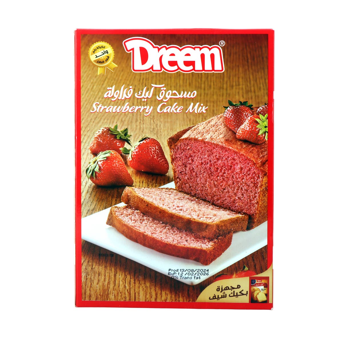 Dream Strawberry Cake Mix Powder 400g