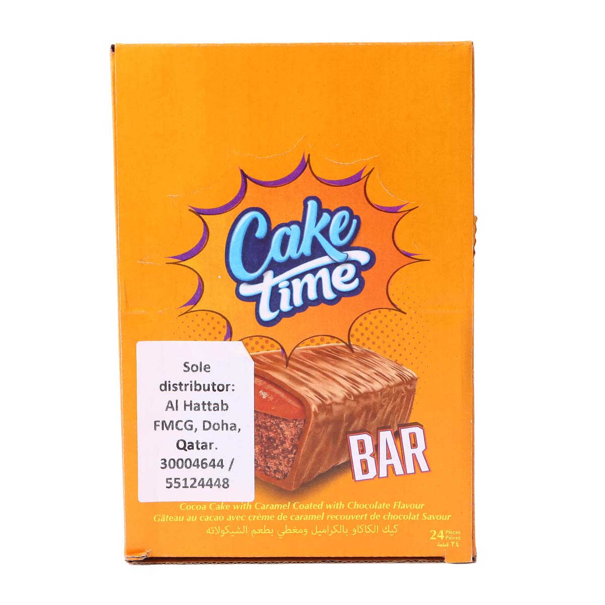 Cake Time Bar Caramel 40g