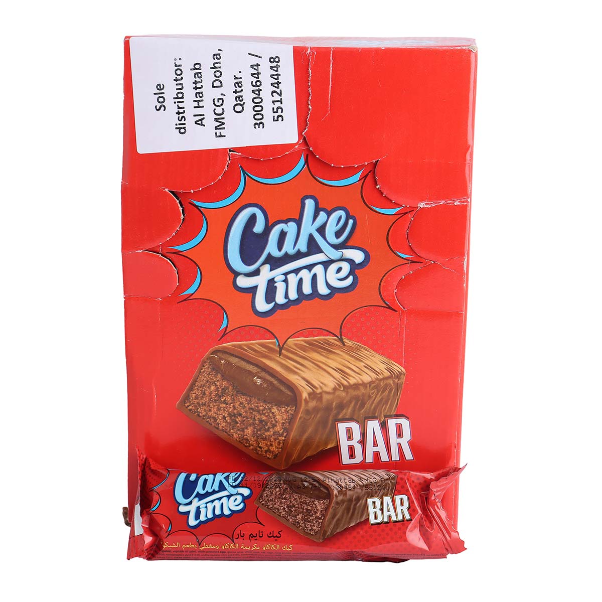 Cake Time Bar Cocoa 40g