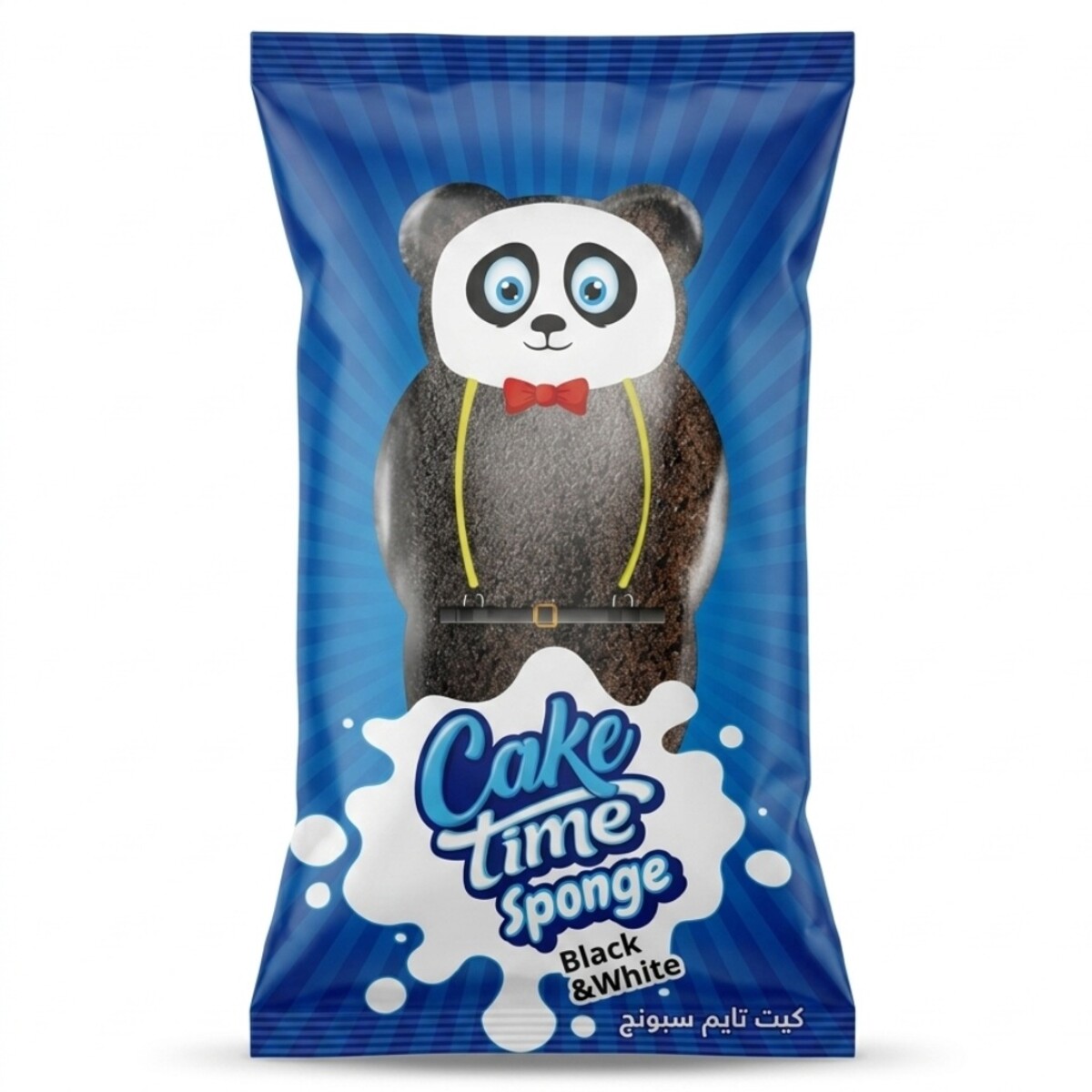 Cake Time Sponge Black & White 40g