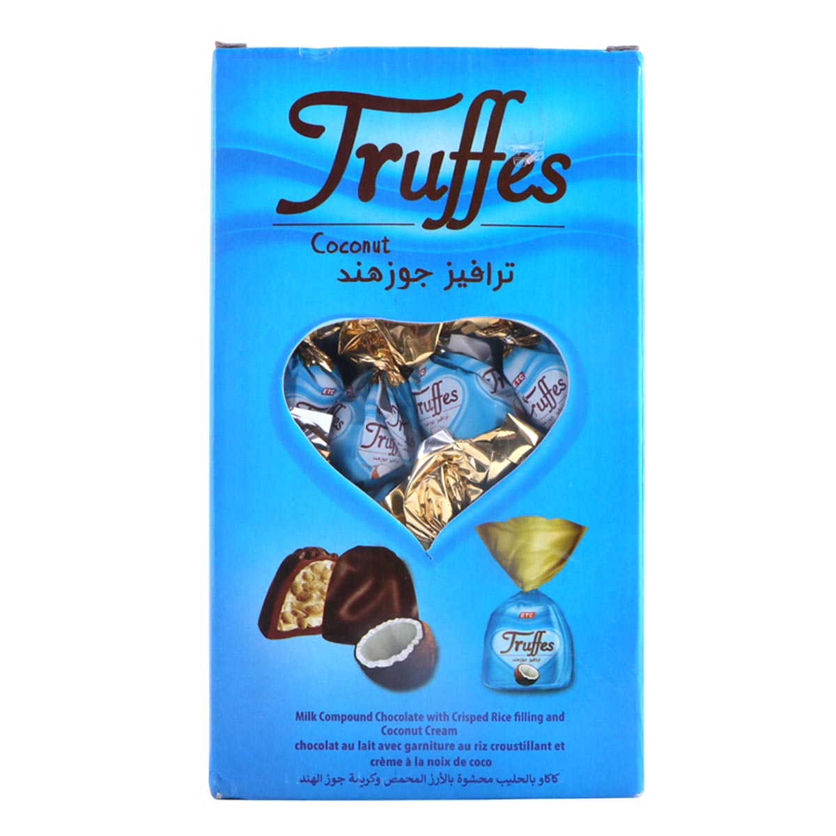 Truffes Coconut Flavour Box 1Kg