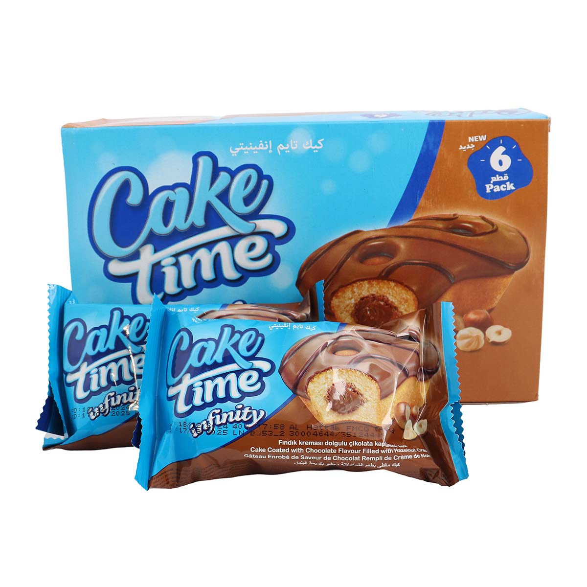 Cake Time Infinity Cocoa 6 Pieces