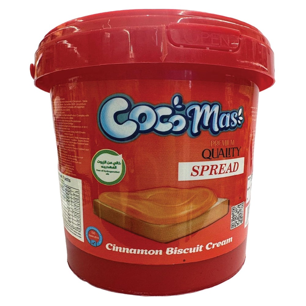 Coco Mas Cinnamon Biscuit Cream Spread 900g